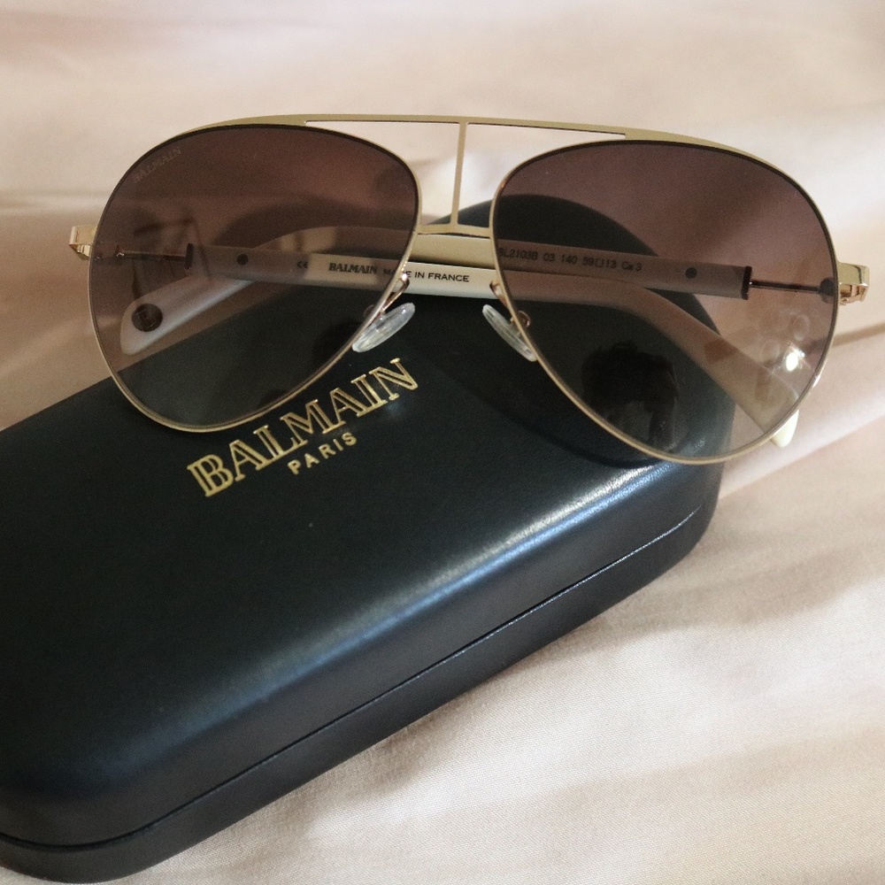 Balmain Aviator Sunglasses
